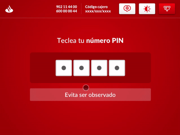 Withdraw cash